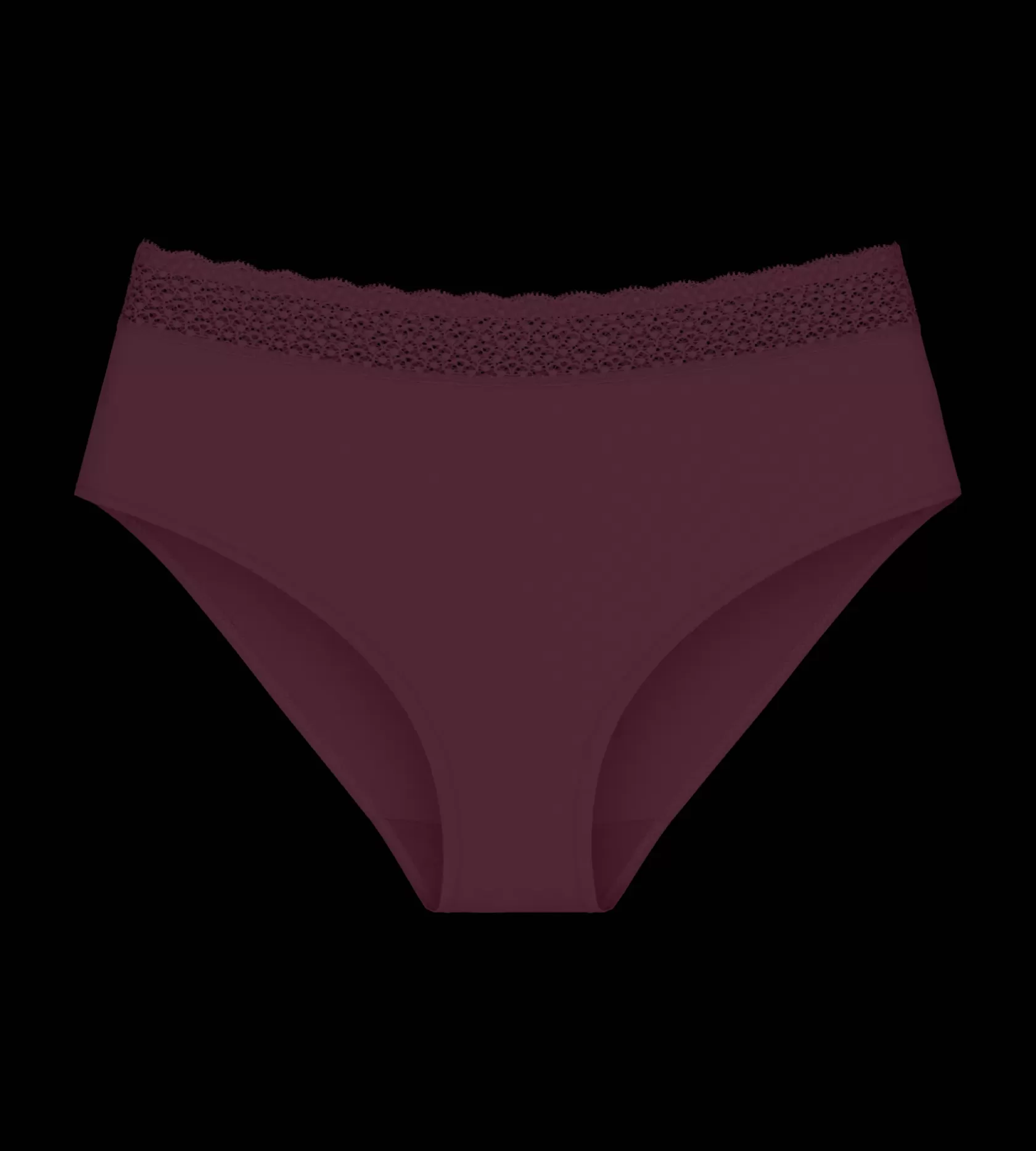 Triumph FEEL OF MODAL Burgundy Flash Sale